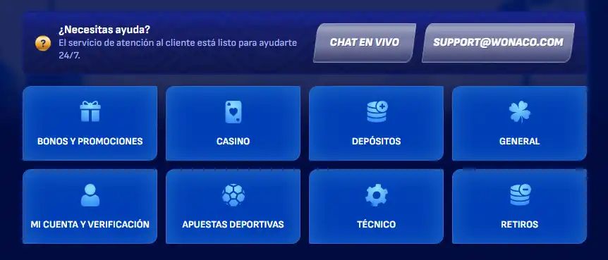 wolcano casino soporte